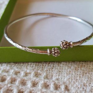 Sterling silver Vintage West Indies bangle bracelet